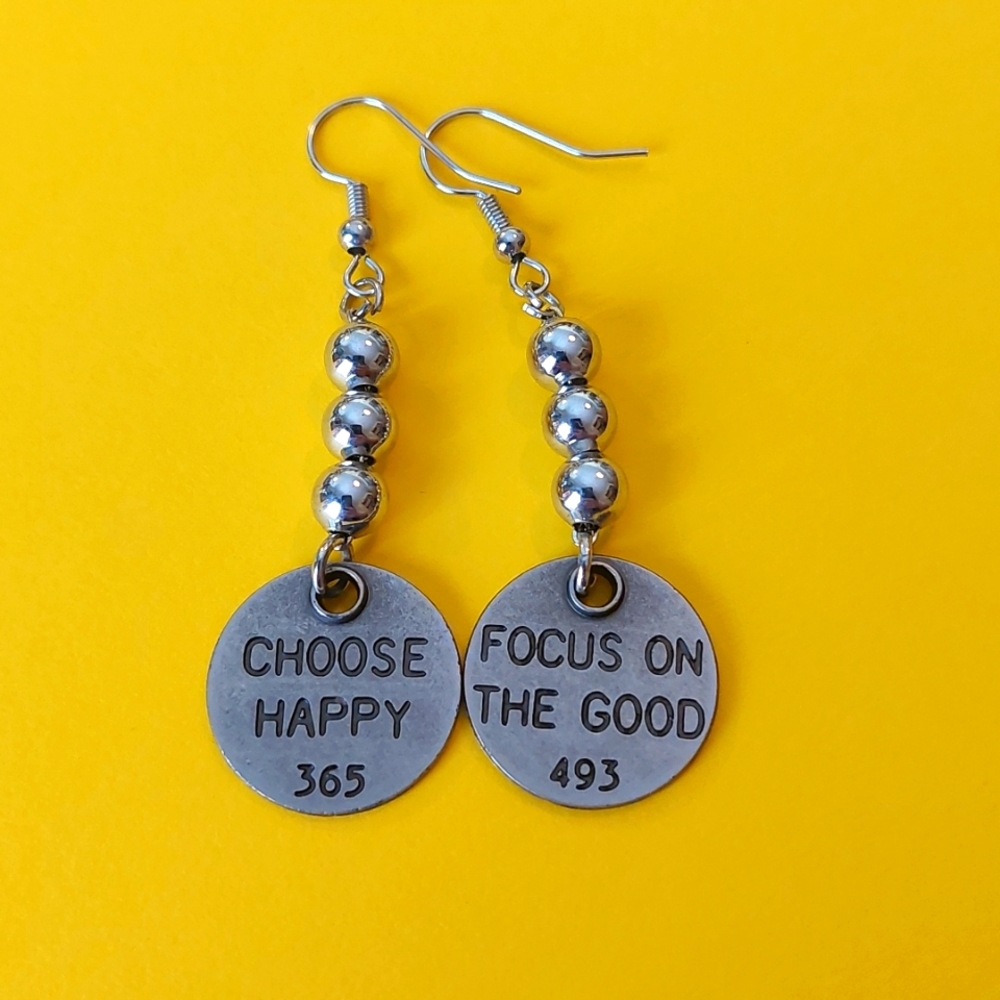 NWOT Handmade Metal Earrings